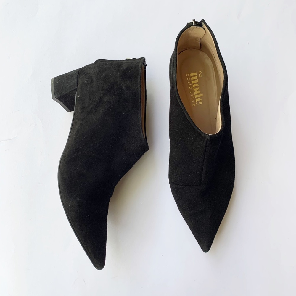 The Mode Collective pointed toe ankle booties